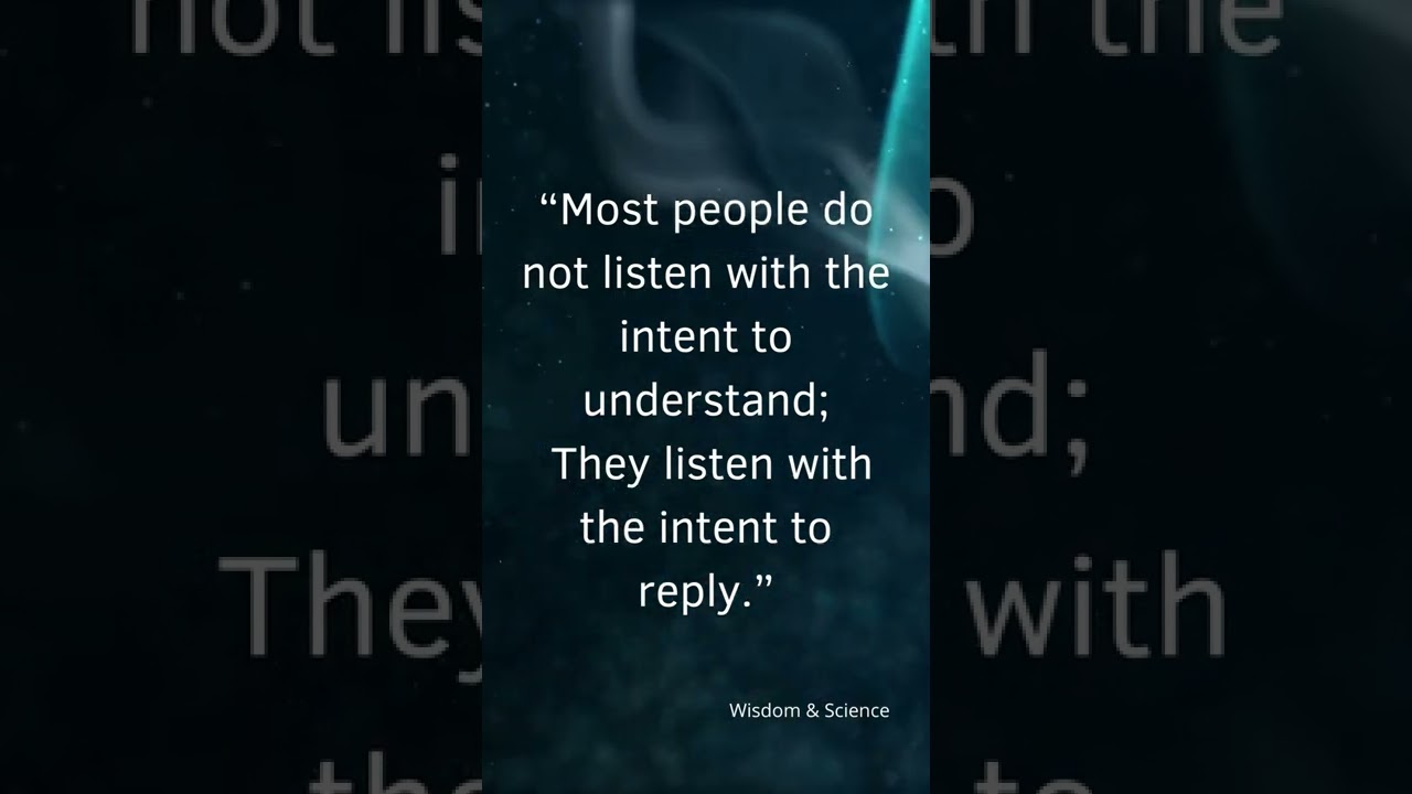 THE ART OF LISTENING