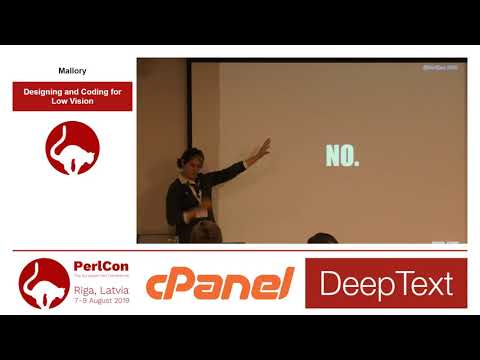 Mallory. Designing and Coding for Low Vision