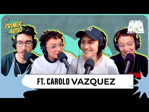 CAROLO VAZQUEZ: "SI PASAMOS A CUARTOS VENGO RAPADA" MUNDIAL FEMENINO | PRIMER AVISO