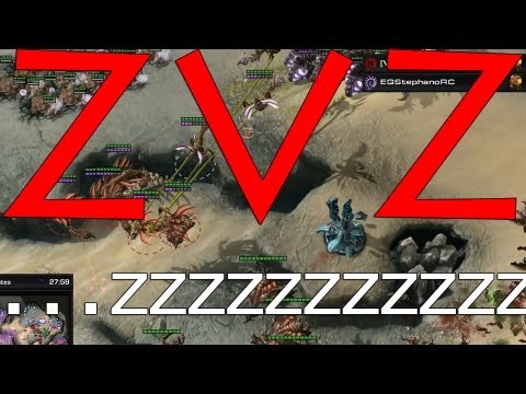 Stephano vs Slivko (ZvZ) and a very ENTHUSIASTIC cast!!!!! ...zzzzzzzzzzzzzzzzzzz