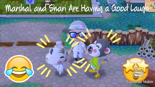 Animal Crossing: Pocket Camp - Special Clip: Marshal and Shari Are Having a Good Laugh