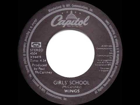 1977 HITS ARCHIVE: Girls’ School - Wings (a #1 UK hit)