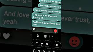 On &amp; On - Cartoon(Chat lyrics) feat. Daniel Levi | Alight Motion | Lyrics video #shorts #trending