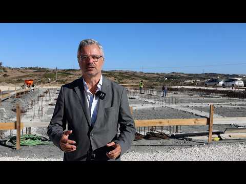 Visita às obras da secção descentralizada dos Bombeiros Voluntários de Arruda dos Vinhos