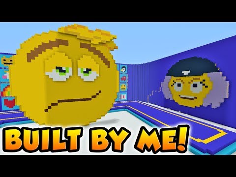 EMOJI MOVIE MAP BUILT BY SB737 (Minecraft Hide and Seek)