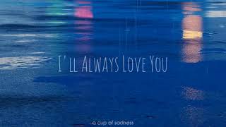 nina - i&#39;ll always love you (slowed + reverb)