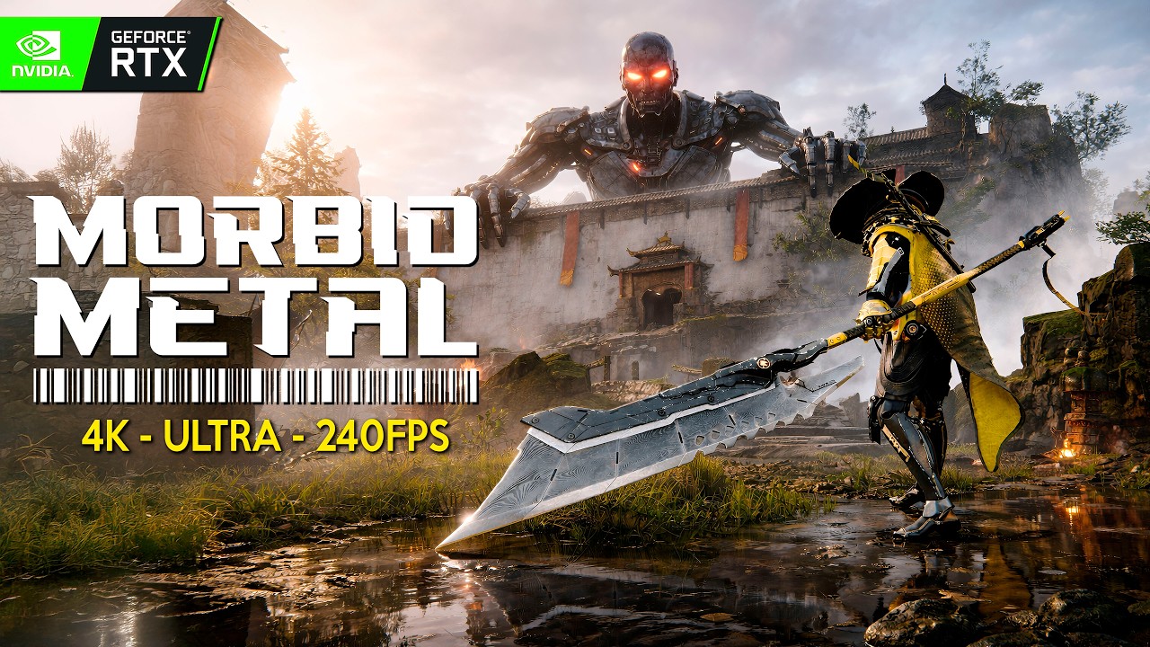 MORBID METAL First 30 Minutes RTX 5090 Gameplay | INSANE HACK AND SLASH Devil May Cry Ninja Combat