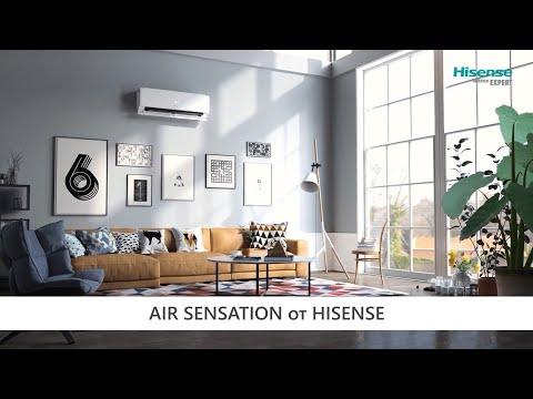 Кондиционер AIR SENSATION от HISENSE с уникальной технологией притока и очистки свежего воздуха