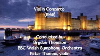 Daniel Jones: Violin Concerto (1966) [Thomson-BBC WSO]