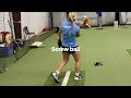 Maya Merrill, pitcher 2024- training video 