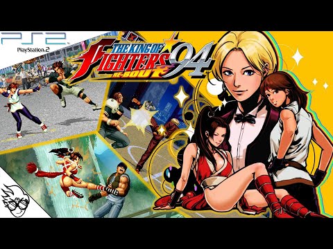 The King of Fighters '94 Re-Bout (PS2 / 2004) - Yuri Sakazaki / Mai Shiranui / King [Playthrough]