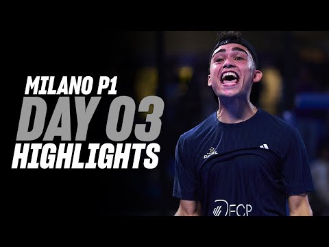Milan Premier Padel P1🇮🇹🎾: Day 3 – Men's Highlight