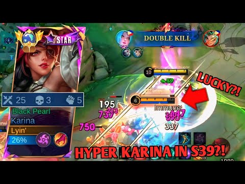 HYPER KARINA IN EARLY SEASON IS INSANE 😱🔥 TOP 1 GLOBAL KARINA