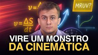 Curso completo de CINEMÁTICA pro ENEM 2026 (didática MUITO superior)