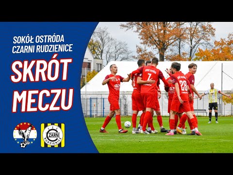 Skrót meczu Sokół Ostróda - Czarni Rudzienice 4:3 (05.11.2023)