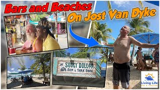 Jost Van Dyke Bars and Beaches with Villa Vie Odyssey 🌴🍹 | Living Life on a Cruise