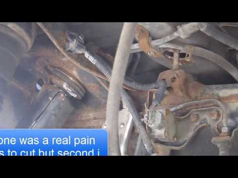 LX470 AHC conversion to land cruiser shocks springs and torsion bars (1 of 2)