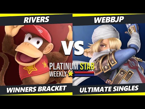 PSW S15:W6 - Rivers (Diddy Kong) Vs. WebbJP (Sheik) SSBU Ultimate Tournament