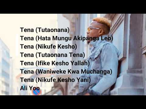 Alikiba mshumaa lyrics Official lyrics video