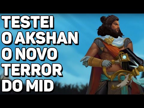 INVISIBILIDADE - P E R M A N E N T E - O MONSTRO FOI LIBERADO! TESTEI O AKSHAN O NOVO MONSTRO DO LOL