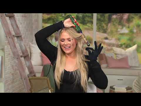 Bellami X Grav3yard Hair Dryer, Flat Iron & Curl Kit on QVC