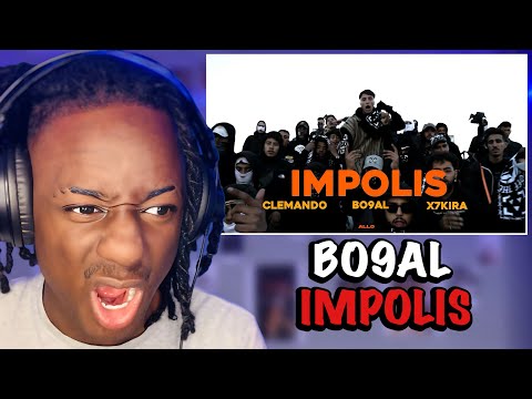 Bo9al X x7kira7 X Clemando - Impolis ( Clip Officiel ) Prod By Teaslax | 🇲🇦 REACTION