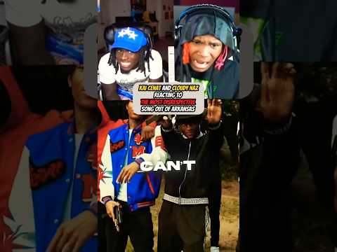 😂😂 #reactionvids #arkansas #drillmusic #firstdayout #kaicenatclips #cloutynaz #rundown #spaz