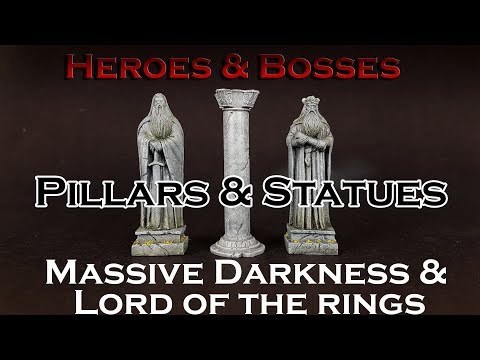 How to paint weathered stone [Massive Darkness & Lord of the Rings]