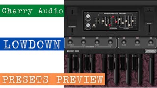 Video thumbnail for Cherry Audio | Lowdown | Presets Preview by Simon Le Grec
