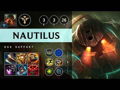 Nautilus Support vs Karma - EUW Challenger Patch 25.07