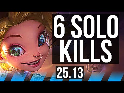 ZOE vs ORIANNA (MID) | 62k DMG, 6 solo kills, 4k comeback, Legendary, 21/5/10 | KR Master | 25.13