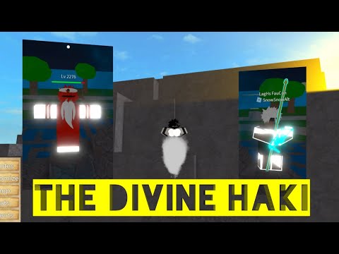The divine Haki-One Piece Legendary-Roblox-Haki