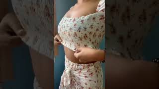 OOO Shajna tere liye Shajna ????? #teen #hot #sexy #dressing_up #skirt #crop_top #tiktok #viral ????