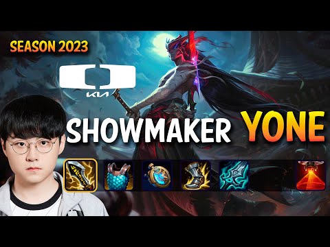 DK Showmaker YONE vs TRISTANA Mid - Patch 13.15 KR Ranked