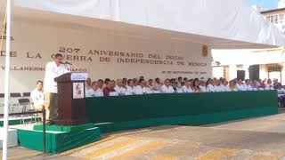 Convoca José Antonio De La Vega a luchar por el engrandecimiento de Tabasco
· Ante el gobernador Art