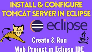 Install & Configure Apache Tomcat 10 in Eclipse IDE (2022) | Configure Tomcat Web Server in Eclipse