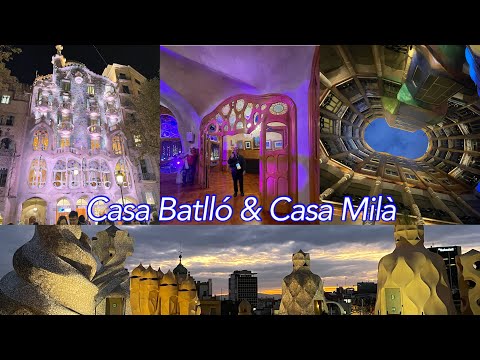 Espanha 2022 | Barcelona - Casa Batlló e Casa Milà