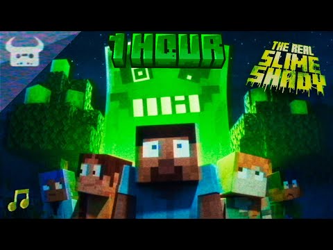 MINECRAFT SLIME RAP 🎵 - "The Real Slime Shady" [1 HOUR]
