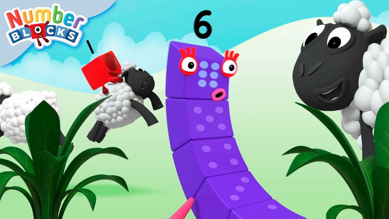 Counting Sheep, Time for Sleep 🐑 | Relaxing Counting for Kids | @Numberblocks
