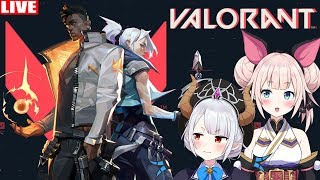 【VALORANT】話題の新作FPSを魔王がチャレンジ！【Vtuber】