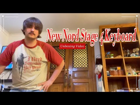 My New Nord Stage 4 - Unboxing Video