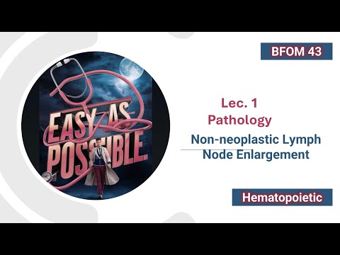 L1 Patho - Non-neoplastic lymph node enlargement - HPS 43