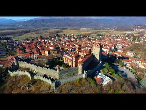 Canavese & Piemonte from the sky - Pavone Canavese