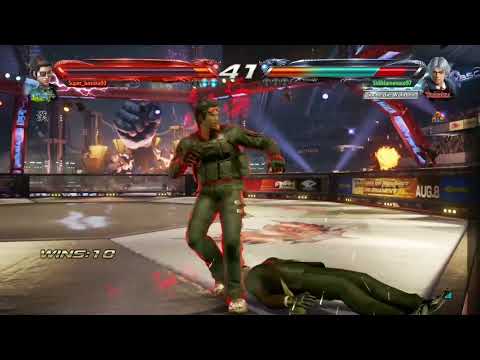 NEVER stay on the ground against Hwoarang