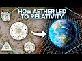 How Luminiferous Aether Led to Relativity