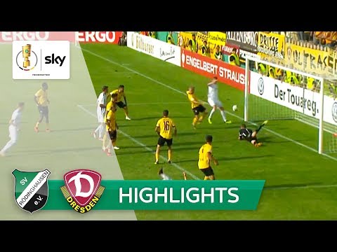 SV Rödinghausen - Dynamo Dresden 3:2 n.V. | Highlights - DFB-Pokal 2018/19 - 1. Runde