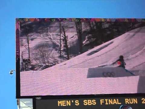 Stale Sandbech's 2nd run in the final of Men's Slopestyle, Sochi 2014