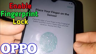 How to Enable Fingerprint Lock in OPPO A5s