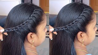 Easy Graceful Hairstyle for girls_ Amazing & Unique Hairstyle Tutorial_ Simple Hairstyle #hairstyle