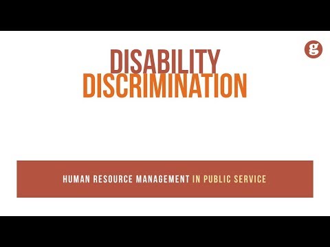 Disability Discrimination